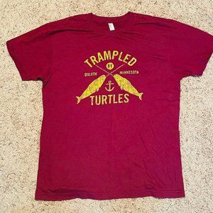 Trampled By Turtles Tee, Supersoft Cotton Blend, Mens L Minnesota Band T-Shirt
